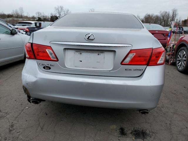 JTHBJ46G982229521 - 2008 LEXUS ES 350 SILVER photo 6