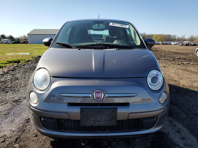 3C3CFFAR4CT383044 - 2012 FIAT 500 POP GRAY photo 5