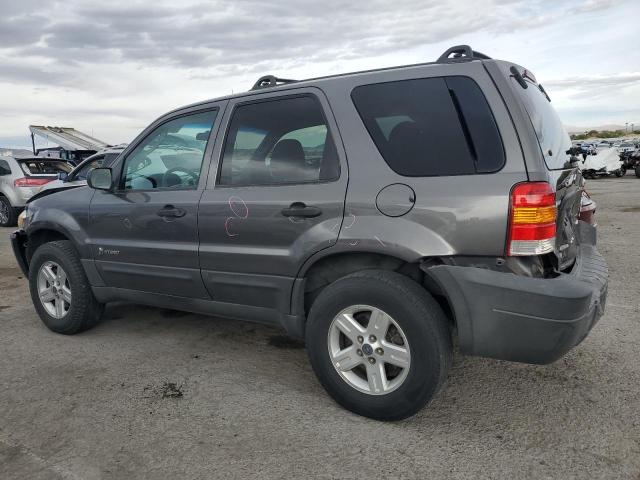 1FMYU96H56KA25915 - 2006 FORD ESCAPE HEV GRAY photo 2