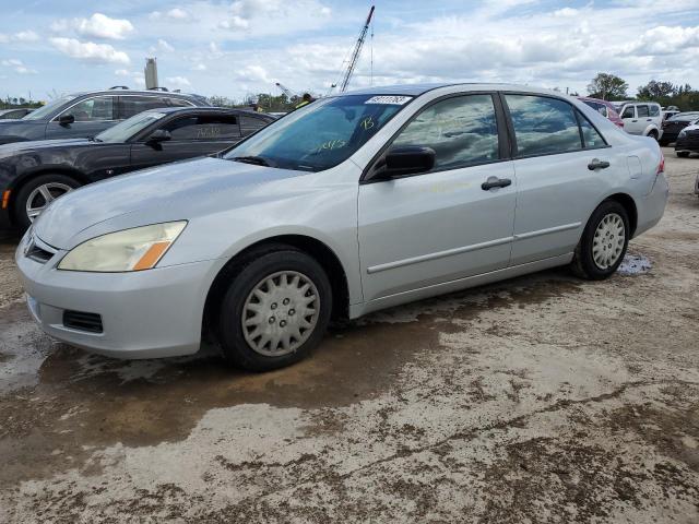 1HGCM56106A112526 - 2006 HONDA ACCORD VALUE GRAY photo 1