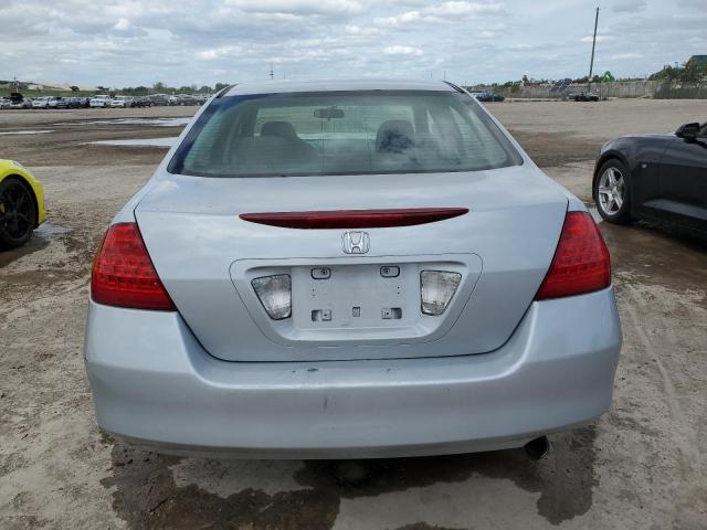 1HGCM56106A112526 - 2006 HONDA ACCORD VALUE GRAY photo 6