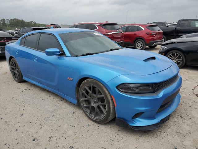 2C3CDXGJ0JH284532 - 2018 DODGE CHARGER R/T 392 BLUE photo 4