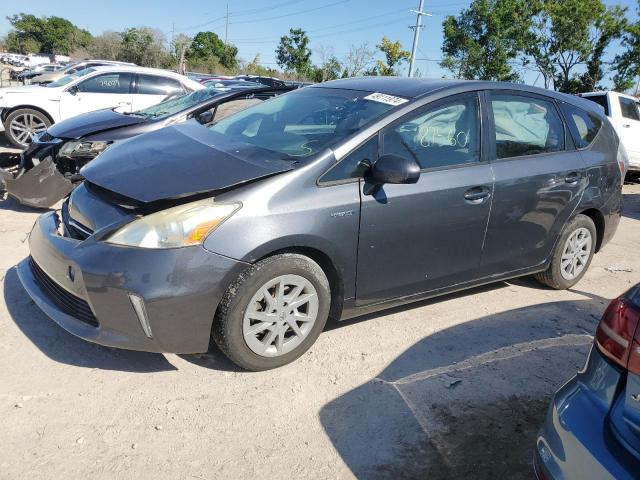 JTDZN3EU1D3206468 - 2013 TOYOTA PRIUS V GRAY photo 1