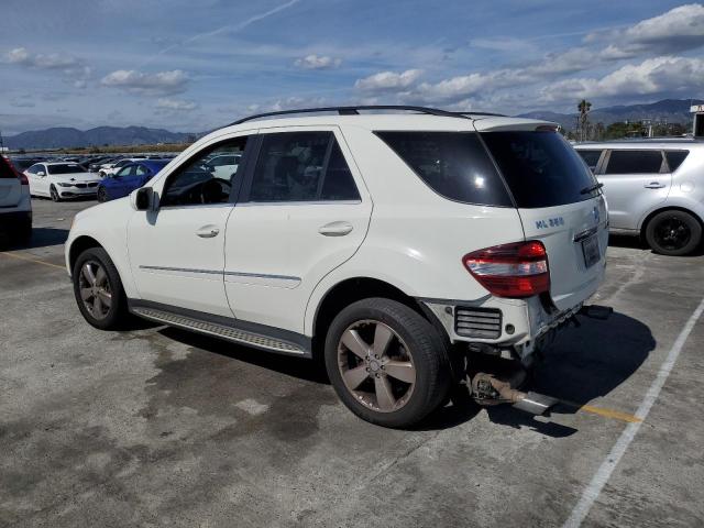 4JGBB5GB9AA537450 - 2010 MERCEDES-BENZ ML 350 WHITE photo 2