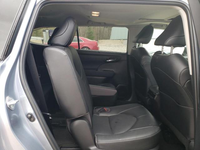 5TDGZRBH8NS207431 - 2022 TOYOTA HIGHLANDER XLE Mavi foto 11