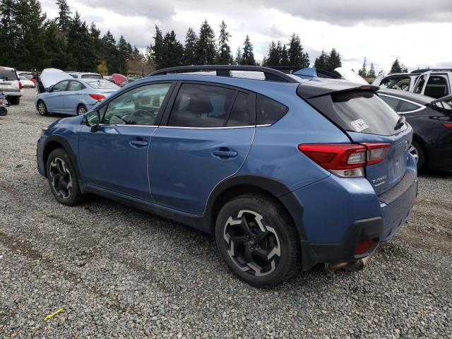 JF2GTHNC3MH369483 - 2021 SUBARU CROSSTREK LIMITED BLUE photo 2