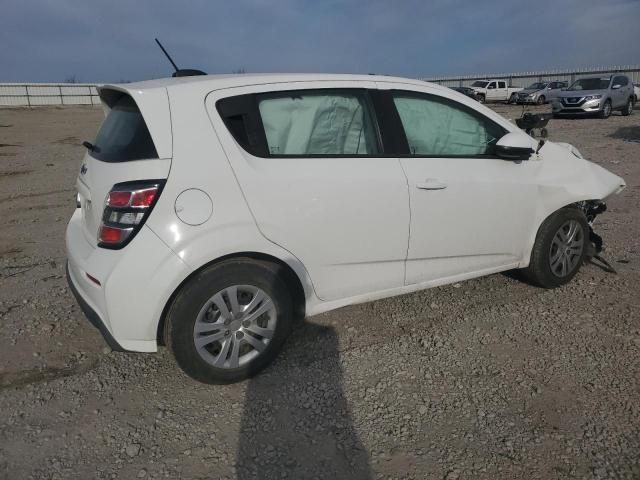 1G1JG6SH3H4174891 - 2017 CHEVROLET SONIC WHITE photo 3