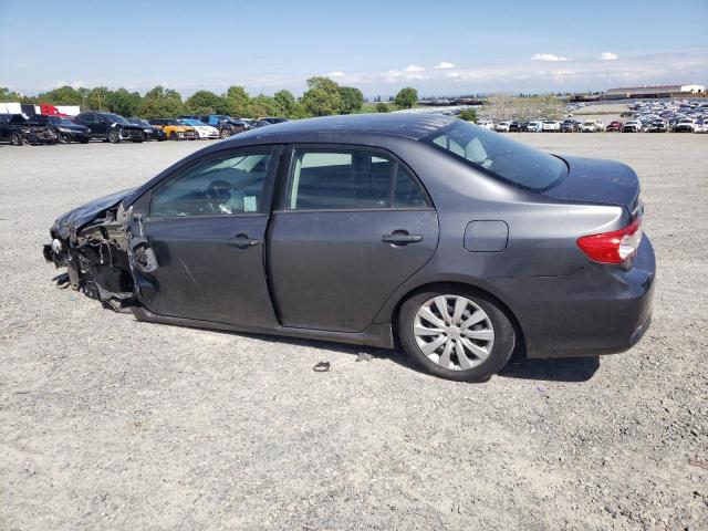 2T1BU4EE9CC826123 - 2012 TOYOTA COROLLA BASE GRAY photo 2