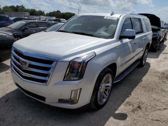 1GYS3HKJ9GR255699 - 2016 CADILLAC ESCALADE ESV LUXURY WHITE photo 1