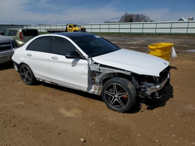 55SWF6EB7GU114643 - 2016 MERCEDES-BENZ C 450 4MATIC AMG WHITE photo 4