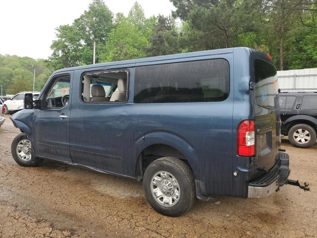 5BZAF0AA9DN202788 - 2013 NISSAN NV 3500 S BLUE photo 2