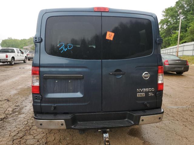 5BZAF0AA9DN202788 - 2013 NISSAN NV 3500 S BLUE photo 6