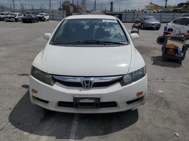 19XFA4F54AE000660 - 2010 HONDA CIVIC GX WHITE photo 5