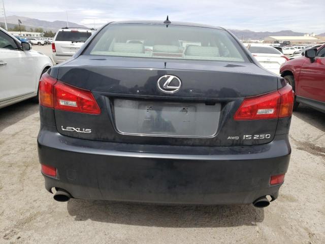 JTHCK262585022746 - 2008 LEXUS IS 250 BLUE photo 6