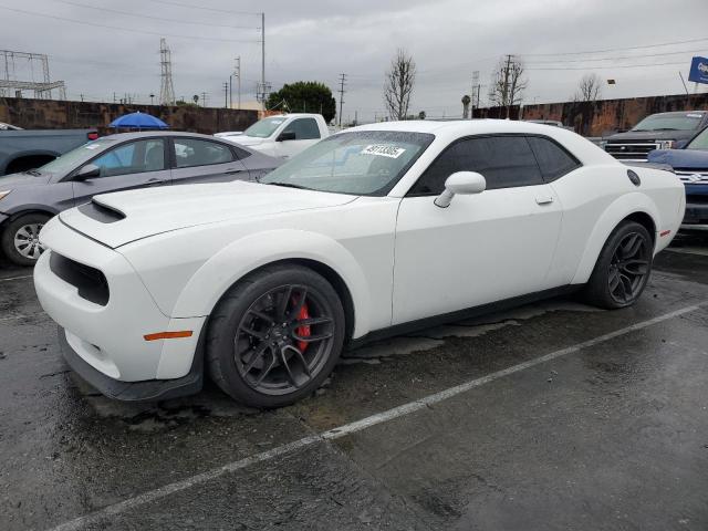 2C3CDZFJ6NH134735 - 2022 DODGE CHALLENGER R/T SCAT PACK WHITE photo 1