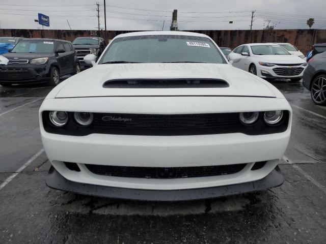 2C3CDZFJ6NH134735 - 2022 DODGE CHALLENGER R/T SCAT PACK WHITE photo 5