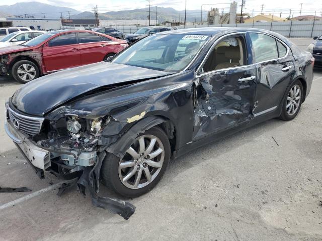 JTHBL46F275027358 - 2007 LEXUS LS 460 BLACK photo 1