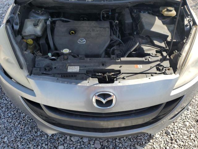 JM1CW2DLXC0135082 - 2012 MAZDA 5 银色 照片 12