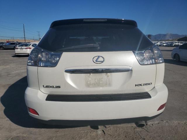 2T2HK31U28C084447 - 2008 LEXUS RX 350 WHITE photo 6