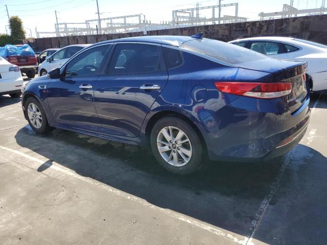 5XXGT4L32JG200106 - 2018 KIA OPTIMA LX BLUE photo 2