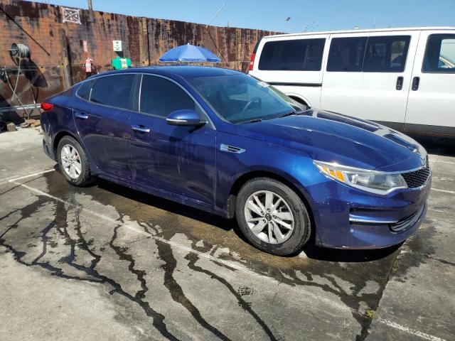 5XXGT4L32JG200106 - 2018 KIA OPTIMA LX BLUE photo 4