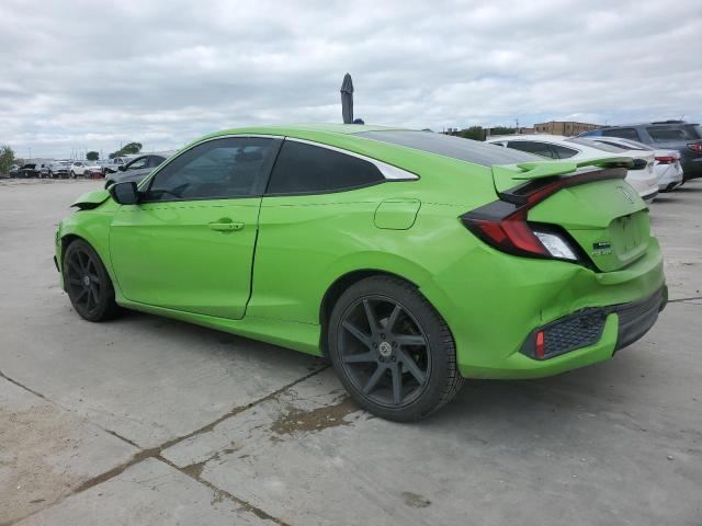 2HGFC4B02GH300765 - 2016 HONDA CIVIC LX GREEN photo 2