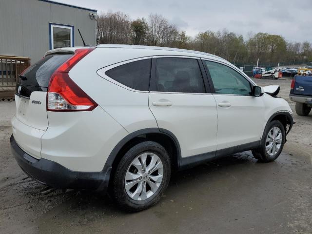 5J6RM4H77EL057347 - 2014 HONDA CR-V EXL WHITE photo 3