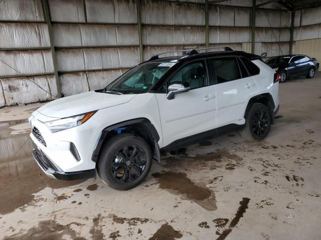 2T3E6RFV1PW039326 - 2023 TOYOTA RAV4 XSE WHITE photo 1