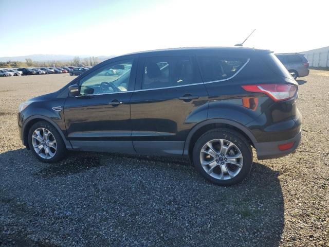 1FMCU0H9XDUD11160 - 2013 FORD ESCAPE SEL BLACK photo 2