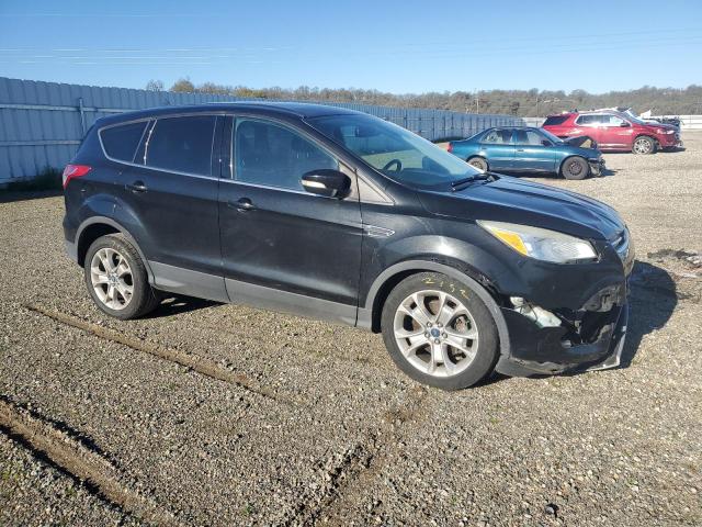 1FMCU0H9XDUD11160 - 2013 FORD ESCAPE SEL BLACK photo 4