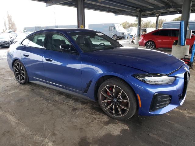 WBY73AW07PFR45505 - 2023 BMW I4 EDRIVE 40 BLUE photo 4