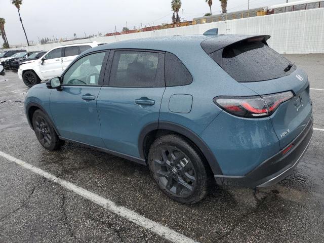 3CZRZ1H56RM753698 - 2024 HONDA HR-V SPORT BLUE photo 2