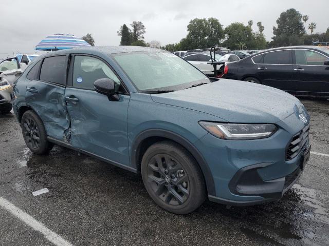 3CZRZ1H56RM753698 - 2024 HONDA HR-V SPORT BLUE photo 4