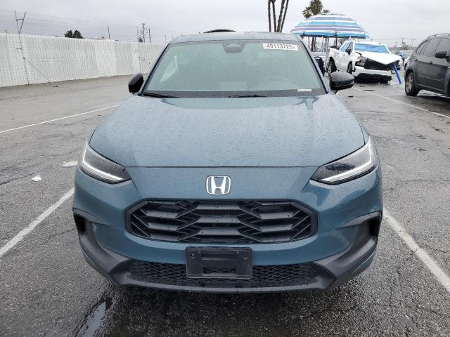 3CZRZ1H56RM753698 - 2024 HONDA HR-V SPORT BLUE photo 5