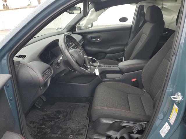 3CZRZ1H56RM753698 - 2024 HONDA HR-V SPORT BLUE photo 7