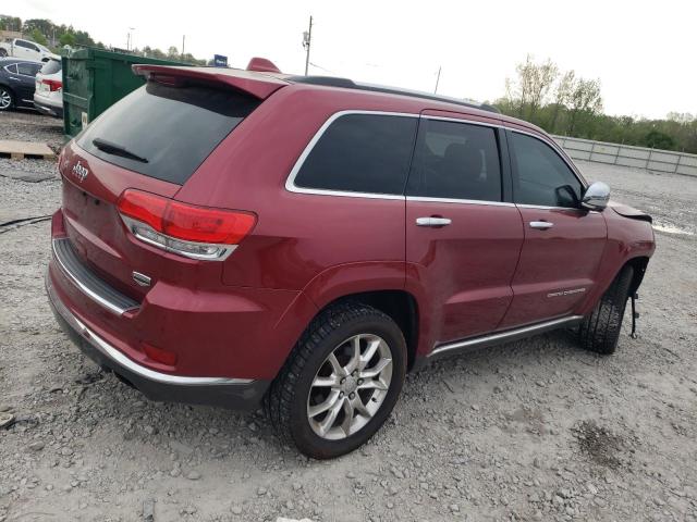 1C4RJFJT7EC100456 - 2014 JEEP GRAND CHER SUMMIT Կարմիր լուսանկար 3