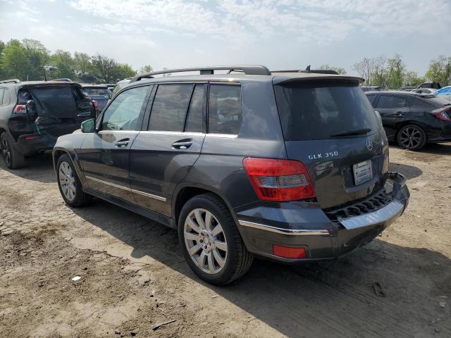 WDCGG8HB6BF649858 - 2011 MERCEDES-BENZ GLK 350 4MATIC GRAY photo 2