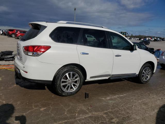 5N1AR2MM8DC646700 - 2013 NISSAN PATHFINDER S WHITE photo 3