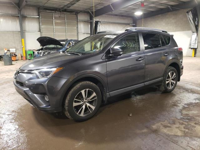 JTMRFREV6JD257852 - 2018 TOYOTA RAV4 ADVENTURE GRAY photo 1