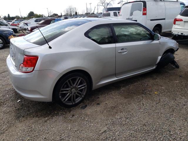 JTKJF5C70D3056445 - 2013 TOYOTA SCION TC SILVER photo 3