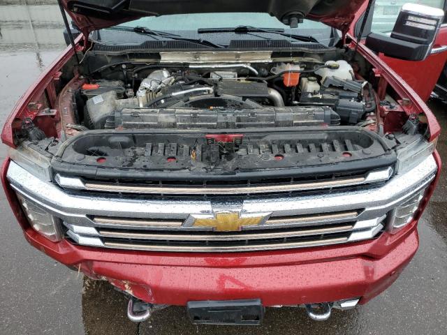 1GC4YREY3LF119191 - 2020 CHEVROLET 2500 K2500 HIGH COUNTRY RED photo 11