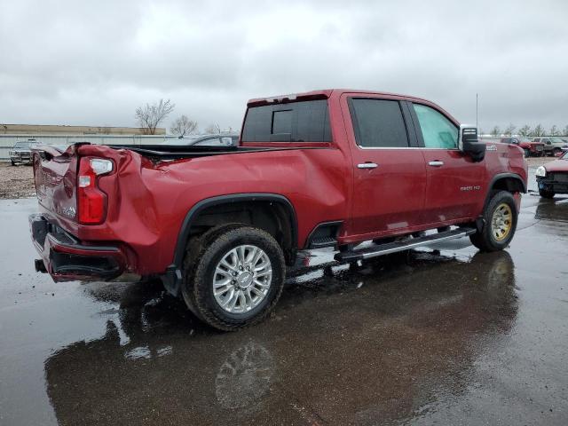 1GC4YREY3LF119191 - 2020 CHEVROLET 2500 K2500 HIGH COUNTRY RED photo 3