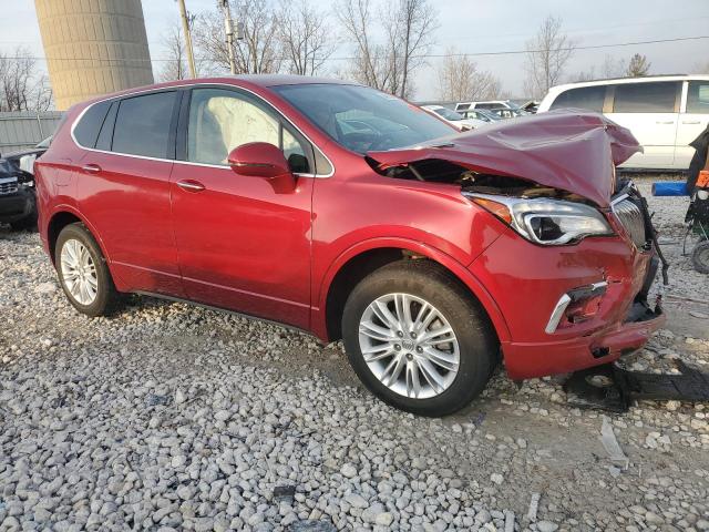 LRBFXCSA0HD051823 - 2017 BUICK ENVISION PREFERRED წითელი ფოტო 4