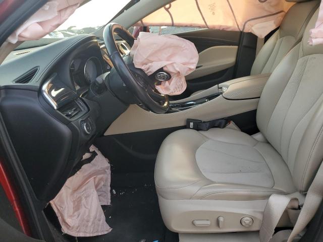 LRBFXCSA0HD051823 - 2017 BUICK ENVISION PREFERRED წითელი ფოტო 7