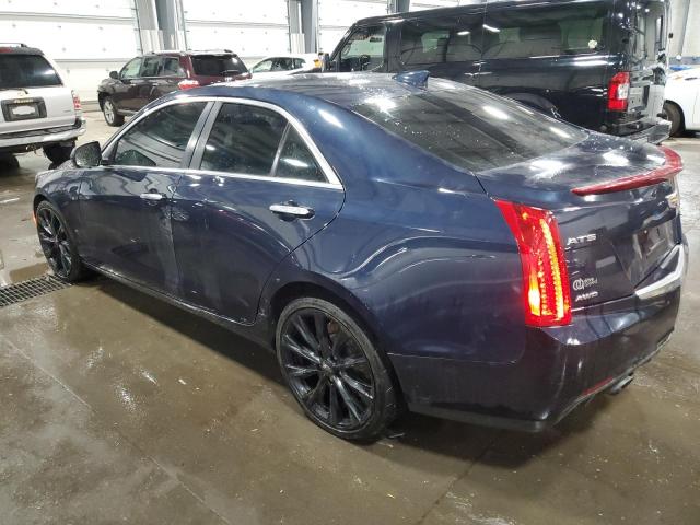 1G6AG5RX6H0156667 - 2017 CADILLAC ATS BLUE photo 2