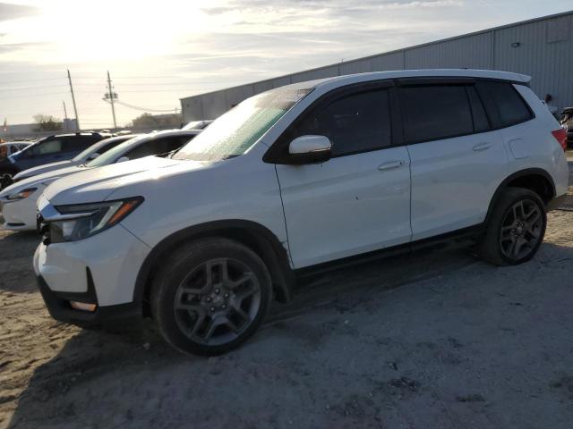 5FNYF7H58NB002422 - 2022 HONDA PASSPORT EXL თეთრი ფოტო 1
