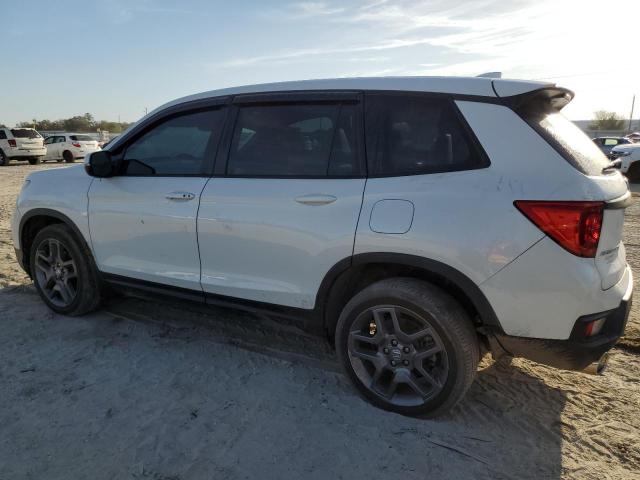 5FNYF7H58NB002422 - 2022 HONDA PASSPORT EXL თეთრი ფოტო 2