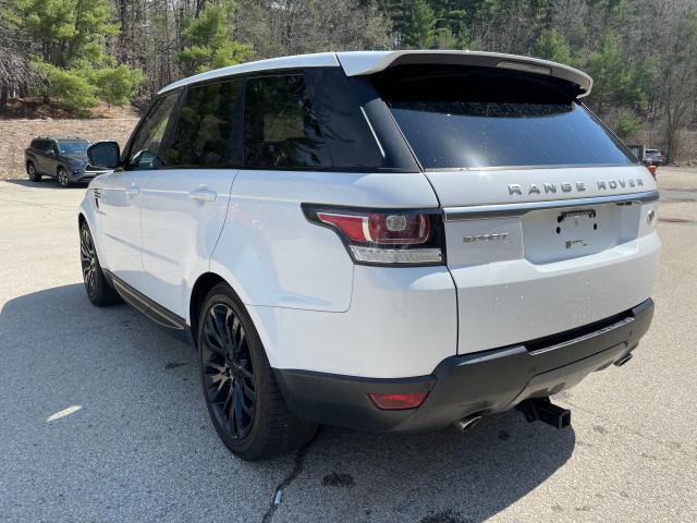 SALWG2KF3GA558733 - 2016 LAND ROVER RANGE ROVE SE WHITE photo 3