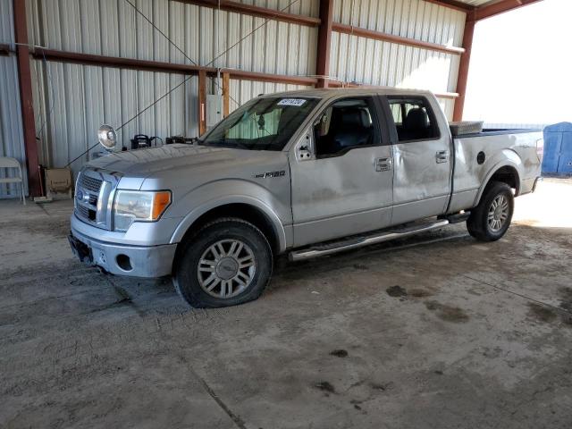 1FTFW1EV0AFB38302 - 2010 FORD F150 SUPERCREW SILVER photo 1