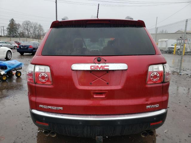 1GKKVPED5CJ217223 - 2012 GMC ACADIA SLE RED photo 6